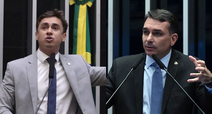 Contatos de Flávio e Nikolas achados no celular de Vorcaro