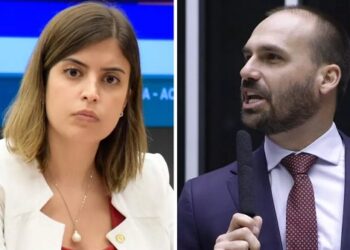STF: Mendonça trava processo de Eduardo Bolsonaro contra Tabata