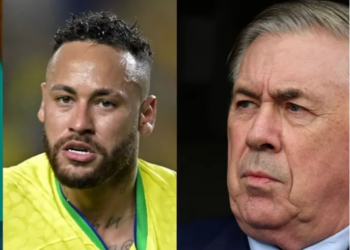 Neymar pode estar na lista dos 55 que Ancelotti envia hoje à Fifa