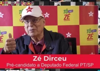 José Dirceu lança pré-candidatura a deputado federal
