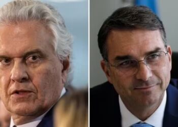 Caiado critica Flávio Bolsonaro: ‘O barco está afundando’