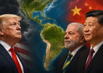 Trump volta a ameaçar Américas após ação de Brasil e China