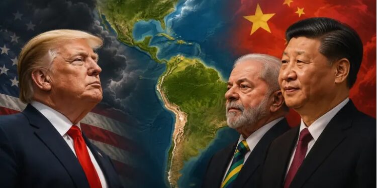Trump volta a ameaçar Américas após ação de Brasil e China