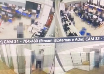 Alunos descobrem câmera em banheiro de colégio cívico-militar